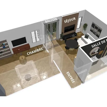 Lejlighed Casa Alma. Hyper Centre. Luxe. Nice